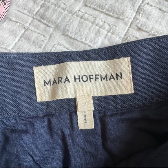 Mara Hoffman Midi Floral Embroidered Florence Pencil Skirt 4 XS - Picture 8 of 13